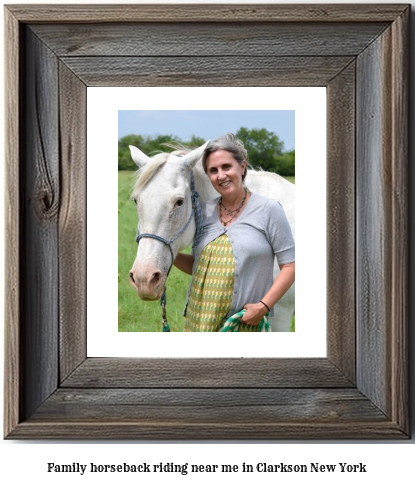 family horseback riding near me in Clarkson, New York